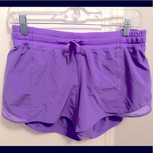 Lululemon lined hotty hot shorts
